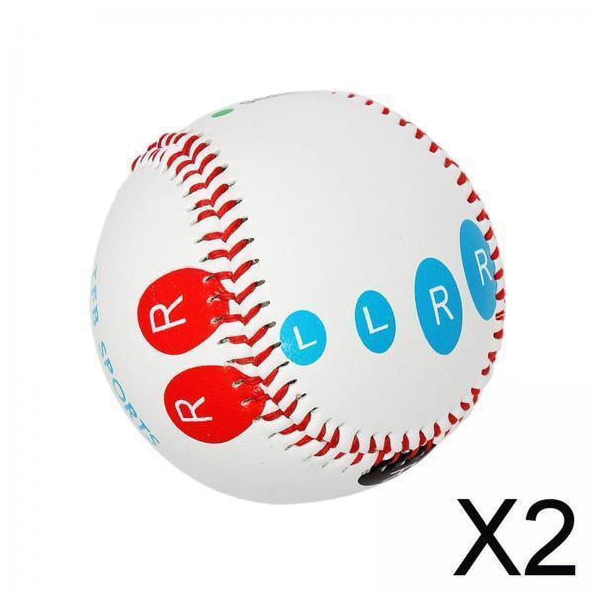 PATIKIL Béisbol De 9 Pulgadas, Paquete De 6 Pelotas De Béisbol Duras A Granel Tamaño Estándar Para Adultos, Entrenamiento De Práctica De Béisbol, Pelotas De Béisbol Sin Marcar Para Lanzar