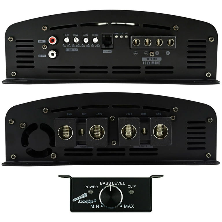 Audiopipe Class D Full Bridge High Power Amplifier 1500, 56% OFF
