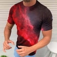 thumbnail image 3 of qucoqpe Mens Graphic Tees Tie Dye Casual Big & Tall T-Shirts Short Sleeve Tops on Clearance, 3 of 5