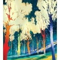 thumbnail image 3 of Ambesonne Fantasy Duvet Cover Sets, Trees Fiction Forest, 2-King, Multicolor, 3 of 7
