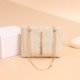 thumbnail image 4 of Organizadores de armario y almacenamiento, Organización y almacenamiento, Bolsos cuadrados pequeños de tejido breve Bolsos de mujer Decoración de hardware Bolso de mano Bolso de hombro con cadena Bols, 4 of 5
