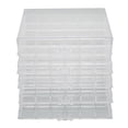 thumbnail image 1 of Jewelry Container Box, Jewelry Clear Container 120 Grids Sturdy Prevent Tangles 5 Layers  For Craft Beads, 1 of 8