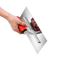 Concrete Finishing Trowel Stainless Steel 10.9x4.4 Inch Flat Tile Tools for Smoothing Surfaces