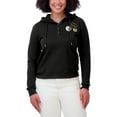 thumbnail image 4 of Women's WEAR by Erin Andrews  Black Pittsburgh Steelers Waffle Hoodie Pullover Top, 4 of 4