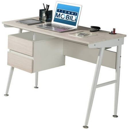 Techni Mobili Hasley Student Desk with 3-Port USB and Storage