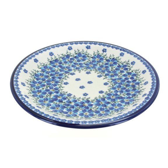 Blue Rose Polish Pottery Kalina Dinner Plate