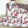 thumbnail image 6 of Sikiie Cherry Blossoms Ultra-Soft Micro flannel Blanket Luxury All Seasons Warm Blanket for Bedding Sofa and Travel (4 sizes)-40"x30", 6 of 7