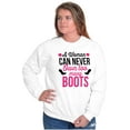 thumbnail image 5 of American Birth Southern By Grace Of God Women Crewneck Sweatshirt Brisco Brands S, 5 of 6
