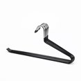 thumbnail image 1 of Perchas para pantalones/pantalones: perchas de metal cromado inoxidable resistentes y duraderas, revestimiento de goma antideslizante, diseño delgado y que ahorra espacio, diseño abierto para, 1 of 5