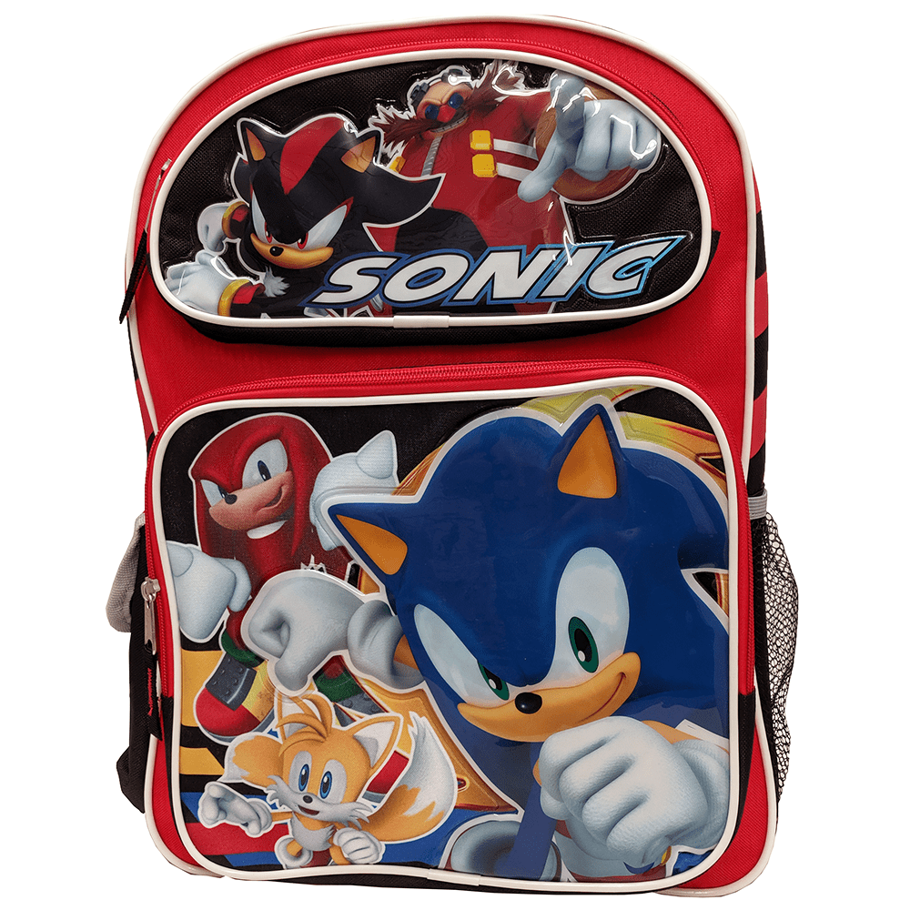 Sonic The Hedgehog Fast 16" Backpack