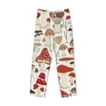 thumbnail image 4 of Easygdp Cartoon Mushrooms Men's Pajama Pant, Sleep Elastic Waistband Lounge Pants - Large, 4 of 9