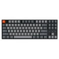 thumbnail image 1 of Keychron K8 Hot-swappable Wireless Bluetooth/Wired USB Mechanical Keyboard with Gateron G Pro Blue Switch/White LED Backlight/N-Key Rollover, Tenkeyless 87-Key Computer, 1 of 8