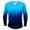 Blue, variant on VSSSJ Henley Shirts for Men Big and Tall Dressy Gradient Printed Round Neck Long Sleeves Casual Button Up Comfy Pullover T-Shirts Orange M
