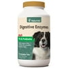 NaturVet Digestive Enzymes for Dogs - Plus Prebiotics & Probiotics – Helps Support Diet Change & A Healthy Digestive Tract – 90ct Chewable Tablets