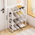 thumbnail image 3 of Widening Simple Shoe Rack Storage Shoe Cabinet Multi-Layer Assembly Device Shelf, 3 of 10