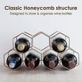 thumbnail image 5 of Countertop Wine Rack, Freestanding Wine Rack For Wine Cellar Bar Cabinet, Modern Design Metal Tabletop Wine Rack, Kitchen Vertical Wine Rack, 5 of 5