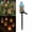 Blue, variant on Solar Fairy-Tale Mushroom Cottage Stake Lights, Waterproof Mushroom House, Resin Outdoor Fairy Garden Statue LED Lamp, Auto On/Off Landscape Decor for Lawn, Patio, Yard & Walkway (Red)