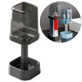 thumbnail image 2 of THLKIF Toothbrush Holder with Cup/Cover, 3 Slots Toothpaste Holder Stand for Bathroom Countertop Plastic Storage Organizer for Toothbrushes, Electric Toothbrushes, 2 of 9
