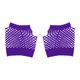 thumbnail image 1 of Sonducket 1 par de accesorios de fiesta de disfraces de los años 80, guantes de neón sin dedos, ropa de estilo colorido, ropa decorativa para mujeres guantes y mitones Violeta Sonducket AP009834-02, 1 of 6