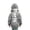 Grey, variant on CUSTG Girl Sweatshirts Hoodie Long Sleeve Pullover Sweatshirt California Letter Print Back Design Kangaroo Pocket Tunic Outdoor Activities Sweatshirts