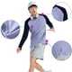 thumbnail image 1 of Blusas y camisas de manga larga con cuello redondo para hombre, color liso, para correr al aire libre, manga larga, cuello redondo, sudadera con capucha para ejercicio, top de poliéster para hombre., 1 of 7