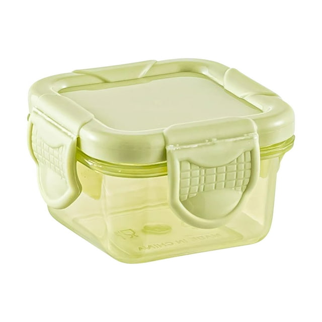 3Pcs Food Storage Containers, Vacemry Fresh Box Candy Sealed Box, Food Grade Plastic Storage Container, Airtight Little One Food Container, Multi Compartment Seasoning Box, Kitchen Pantry Office