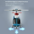 thumbnail image 6 of RC ERA C138 PRO Bell 206 RC Helicopter for Adults, 1/33 Scale 6CH Brushless Aileronless Remote Control Helicopter, 3D 6-Axis Gyroscope Stunt RC Aircraft Model with Optical Flow Positioning, 6 of 9