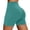Mint Green, variant on IWRICH Biker Shorts Women with Pockets High Waist Soft Tummy Control Workout Shorts for Yoga Athletic Gym Sky Blue XS