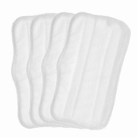 4 Pack Steam Mop Pads Replacement for S3101 S3202 S3250 Washable Cleaning Pad Steamer Hard Floors