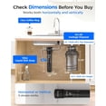 thumbnail image 5 of Waterdrop 15UA-UF 0.01 μm Ultra Filtration Under Sink Water Filter System, 2 Years, Reduces Lead, Chlorine, Bad Taste & Odor, 5 of 9