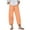 Orange, variant on Bigersell Ripped Pants for Women Full Length Pants Women's Print Pocket Sports Running Yoga Athletic Cotton And Linen Pants Ladies Pants Stretchy