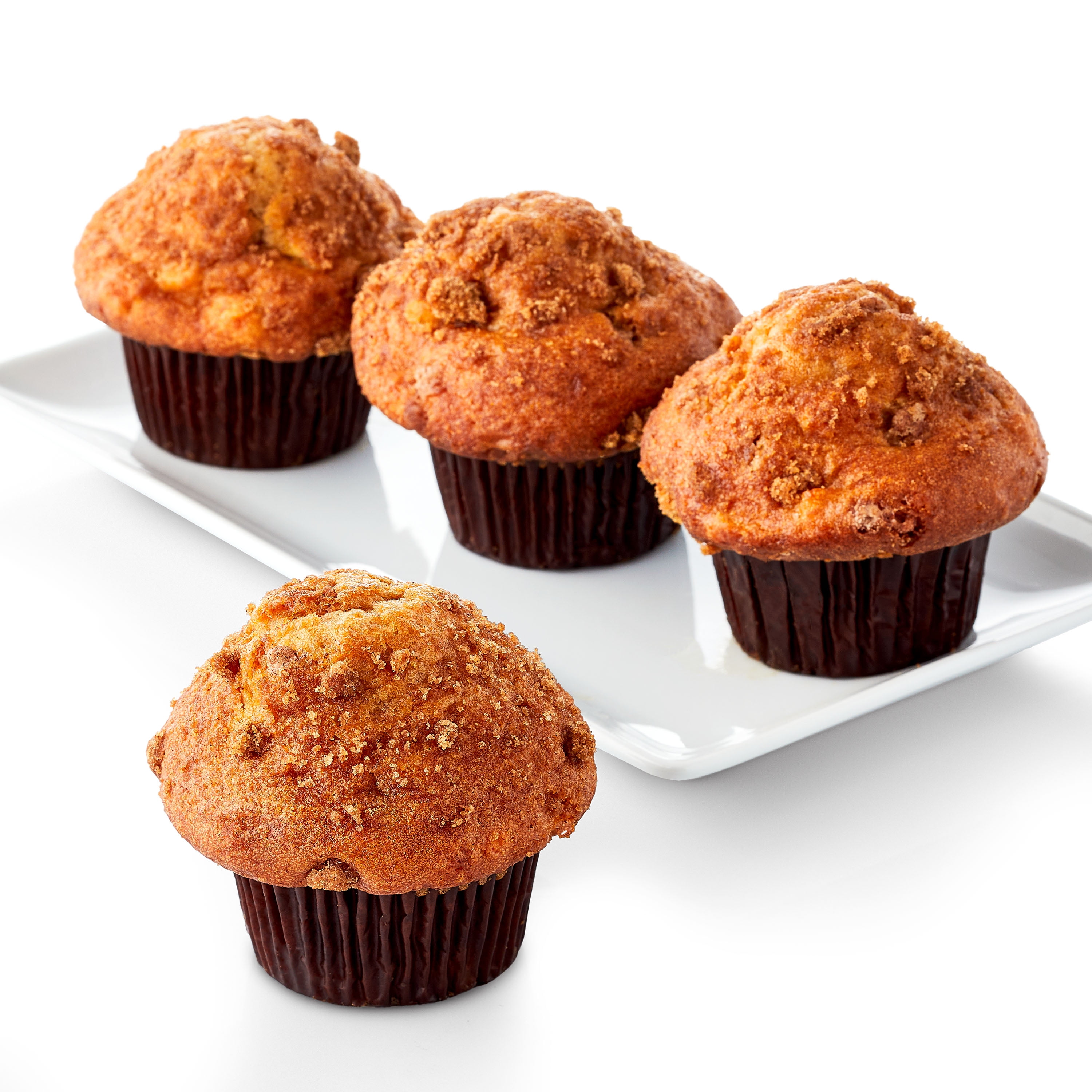 Marketside Apple Cinnamon Regular Muffins, 14 oz, 4 Count