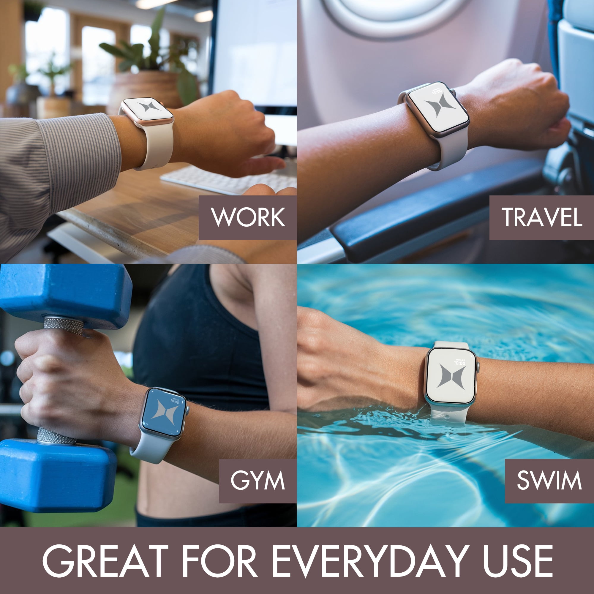 Xtreme Smart Watch Soft Silicone Band 6 Pack – Small Size Xtreme Smart Watch Soft Silicone Band 6 Pack – Small Size