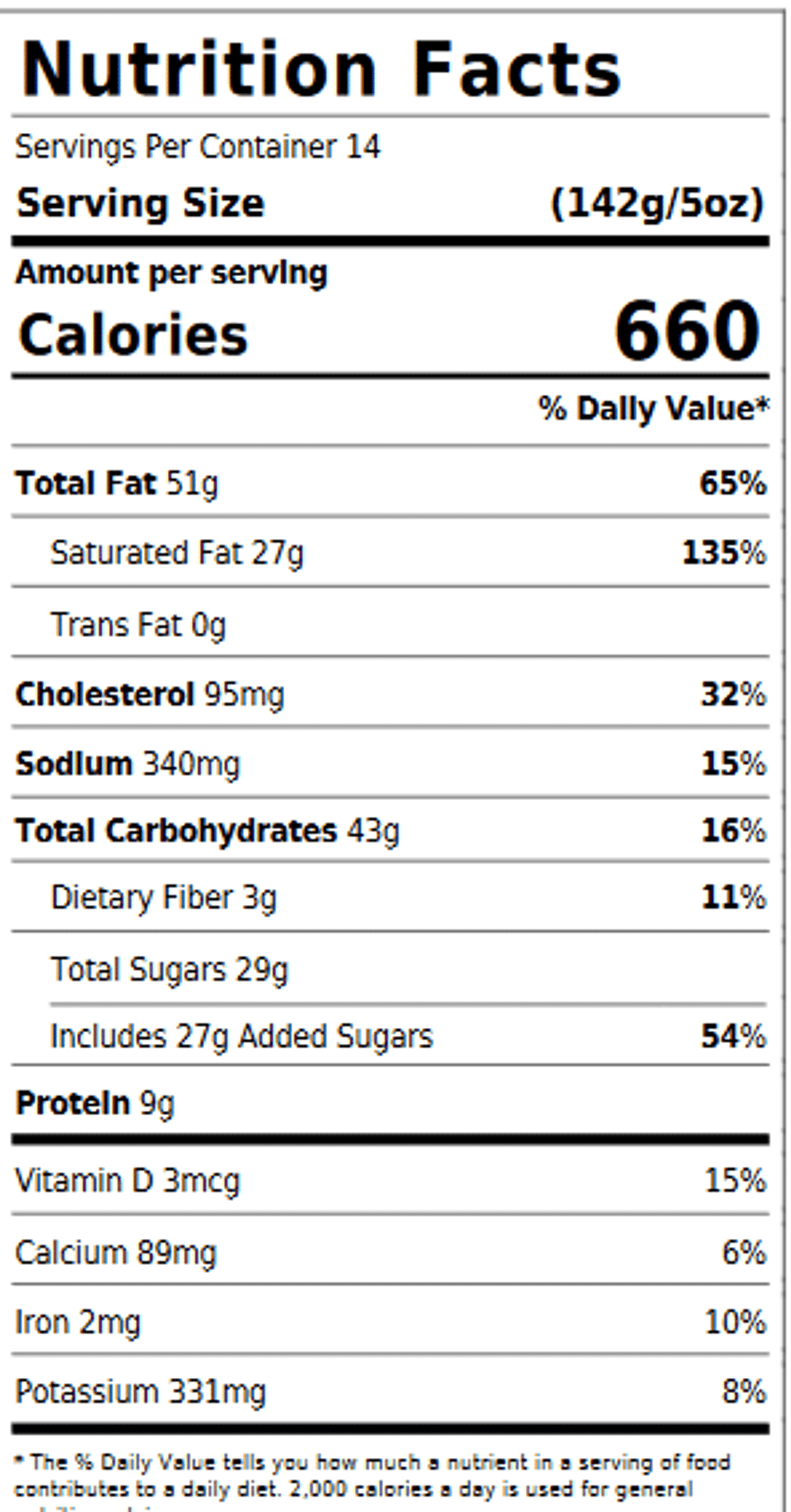 Sweet Street Reese's Chocolate Peanut Butter Pie 14 Slices (1 Count)