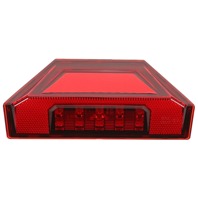 WEUVEB Luz Trasera De Con LED Para Motocicleta Mejora Visibilidad Y Seguridad Roja