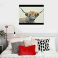 thumbnail image 5 of Orinice Cow Portrait Print Decor, Wildlife Artwork Poster, Printable Farm Animal Canvas, Farmhouse Wall Decoration, Home Office  16x12in, 5 of 6