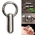 thumbnail image 2 of Jinsinto Waterproof Pill Container Keychain Holder Bottle Container Keepsake Box,1pc, 2 of 5