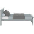 thumbnail image 3 of BEDSMART Lit Simple en Bois Massif / Gris, 3 of 7