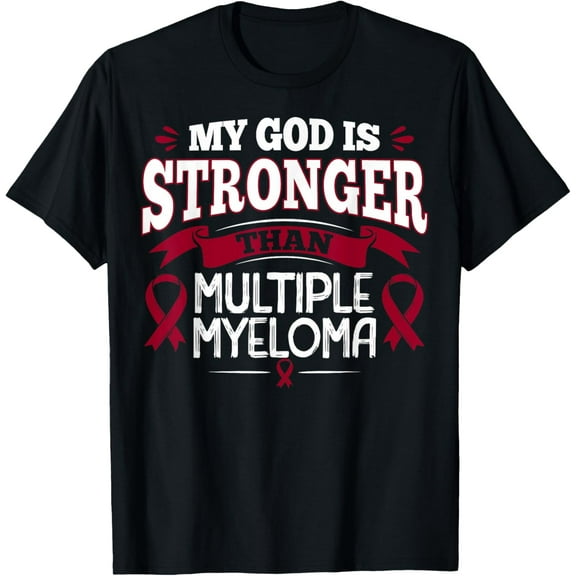 Blood Cancer Survivor - Multiple Myeloma Awareness Ribbon T-Shirt