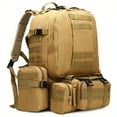thumbnail image 5 of 4 In 1 Combination Backpack Outdoor Backpack Hiking Mountaineering Shoulder Bag, Oversized Backpack, Waterproof Outdoor Military Backpack, 5 of 5