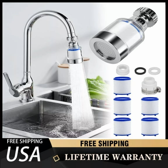 Faucet Water Filter System Kitchen Sink Mount Filtration Tap Purifier Cleaning