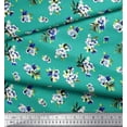 thumbnail image 3 of Soimoi Cotton Poplin Fabric Leaves & Floral Artistic Fabric Prints by Yard 42 Inch Wide, 3 of 3