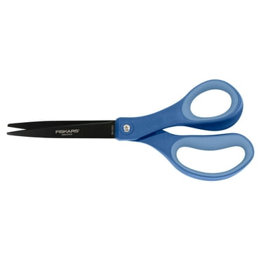 Fiskars 8" Adult Non-stick Titanium Everyday Office Scissors with SoftGrip