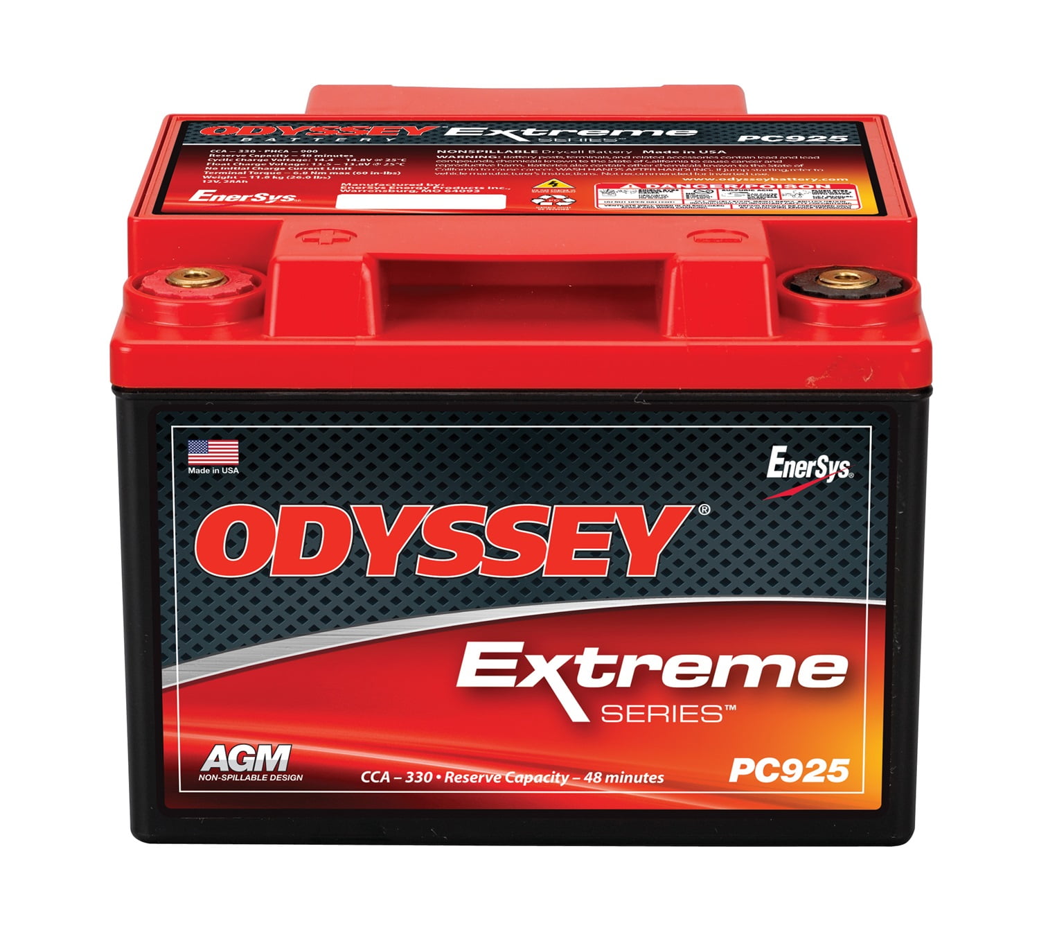 Odyssey Battery PC925L Extreme Battery Walmart Canada