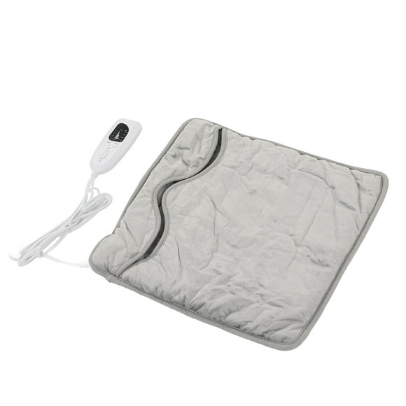 Chauffe-pieds Électrique Portable avec Arrêt Automatique, Tissu Ultra Doux, 6 Réglages de Température - Soulagement, Confort et Santé pour Hommes et Femmes
