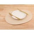 thumbnail image 3 of REGALWOVEN Farmhouse Placemats Set of 4 Cotton Rope Placemats for Dining Table Decor Indoor Outdoor Kitchen Table Mat Wipe Clean Khaki 15.5*12in, 3 of 7