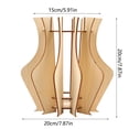 thumbnail image 3 of Oliegs Blanket Floral Display Rack Wooden DIY Shelf For Holiday Tabletop And Festive Home Organization Storage, 3 of 5