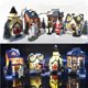 thumbnail image 3 of Decoraciones de casa en miniatura de Navidad Bearachild 10 Uds. LED multiestilo casas de nieve, 3 of 6
