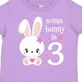 thumbnail image 4 of Inktastic Somebunny is Three-third Birthday Bunny Boys or Girls Toddler T-Shirt, 4 of 5