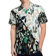 thumbnail image 4 of High Quality Hawaiian Shirts for Men Short Sleeve Aloha Beach Shirt Floral Summer Casual Button Down Shirts Blouses X2VBCP, 4 of 7